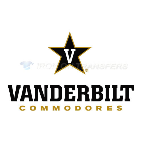 Vanderbilt Commodores Logo T-shirts Iron On Transfers N6801